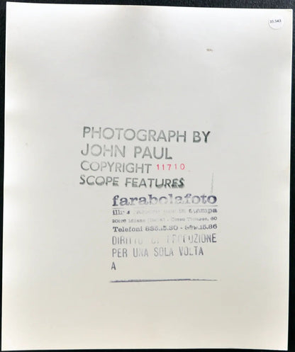 Cathy Brown Modella anni 80 Ft 35543 - Stampa 20x25 cm - Farabola Stampa ai sali d'argento