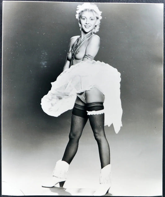 Cathy Brown Modella anni 80 Ft 35543 - Stampa 20x25 cm - Farabola Stampa ai sali d'argento