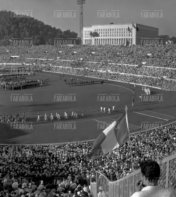 Cerimonia d'apertura delle Olimpiadi di Roma, 1960 - Farabola Immagine digitale