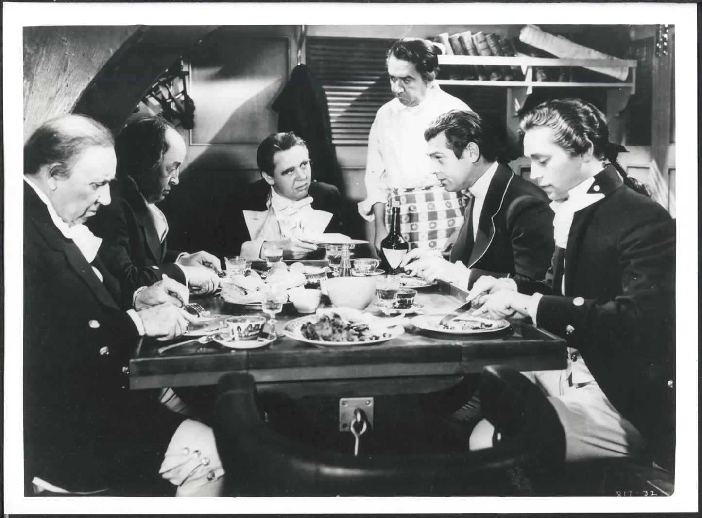 Charles Laughton Clark Gable 1935 Ft 37545 - Stampa 24x18 cm - Farabola Stampa ai sali d'argento (anni 90)