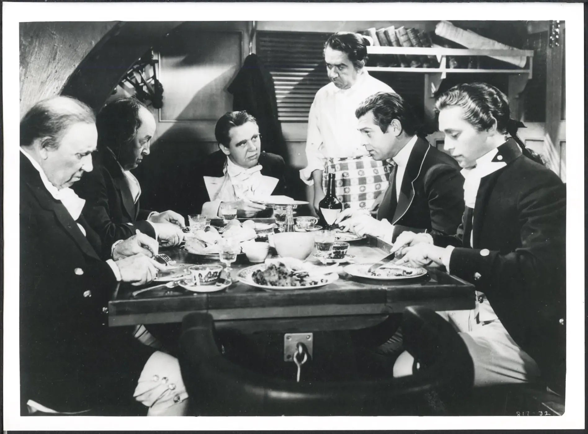 Charles Laughton Clark Gable 1935 Ft 37545 - Stampa 24x18 cm - Farabola Stampa ai sali d'argento (anni 90)