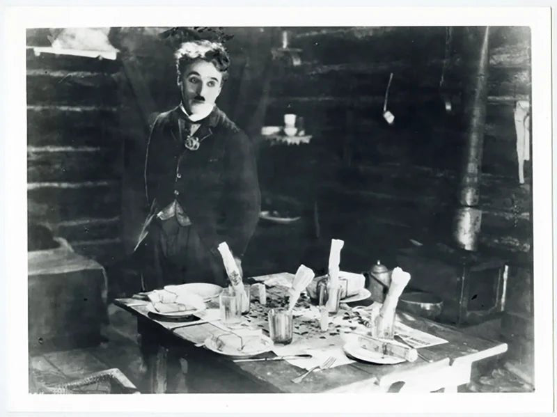 Charlie Chaplin La febbre dell'oro 1925 Ft 37294 - Stampa 24x18 cm - Farabola Stampa ai sali d'argento (anni 90)