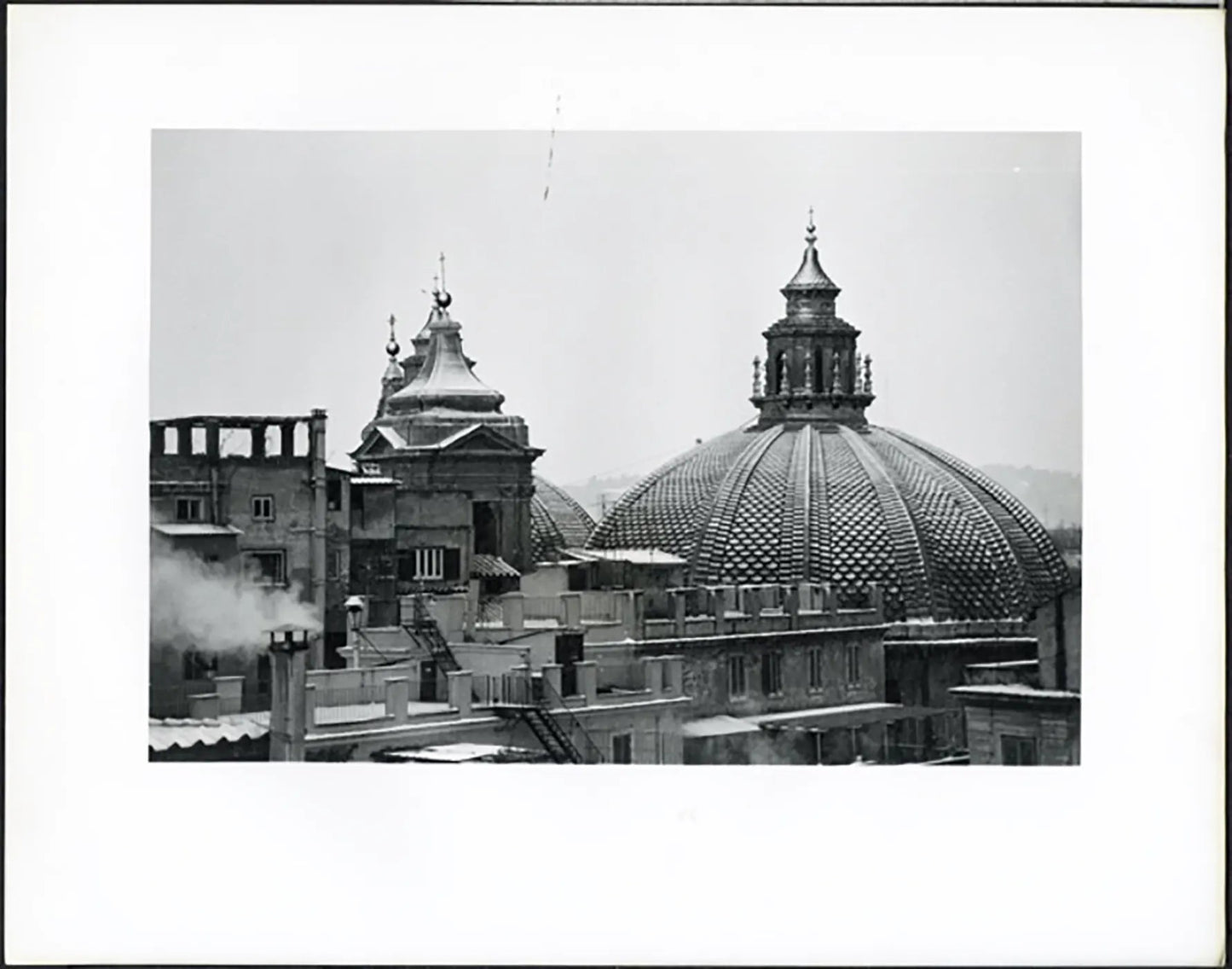 Chiesa degli Artisti Roma anni 90 Ft 37734 - Stampa 24x30 cm - Farabola Stampa ai sali d'argento