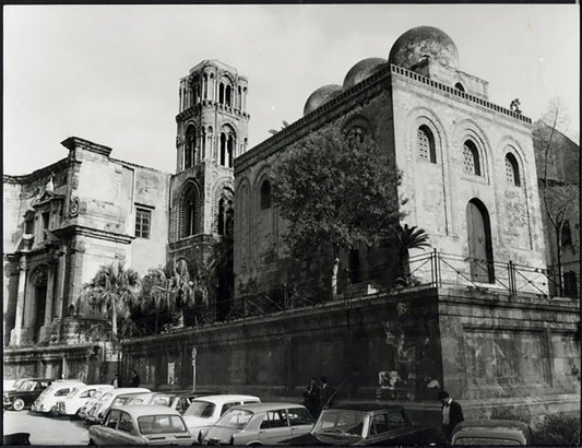 Chiesa di San Cataldo Palermo anni 60 Ft 37744 - Stampa 24x18 cm - Farabola Stampa ai sali d'argento