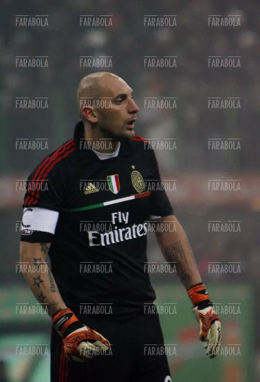 Christian Abbiati, Milan vs Inter, 2012 - Farabola Immagine digitale