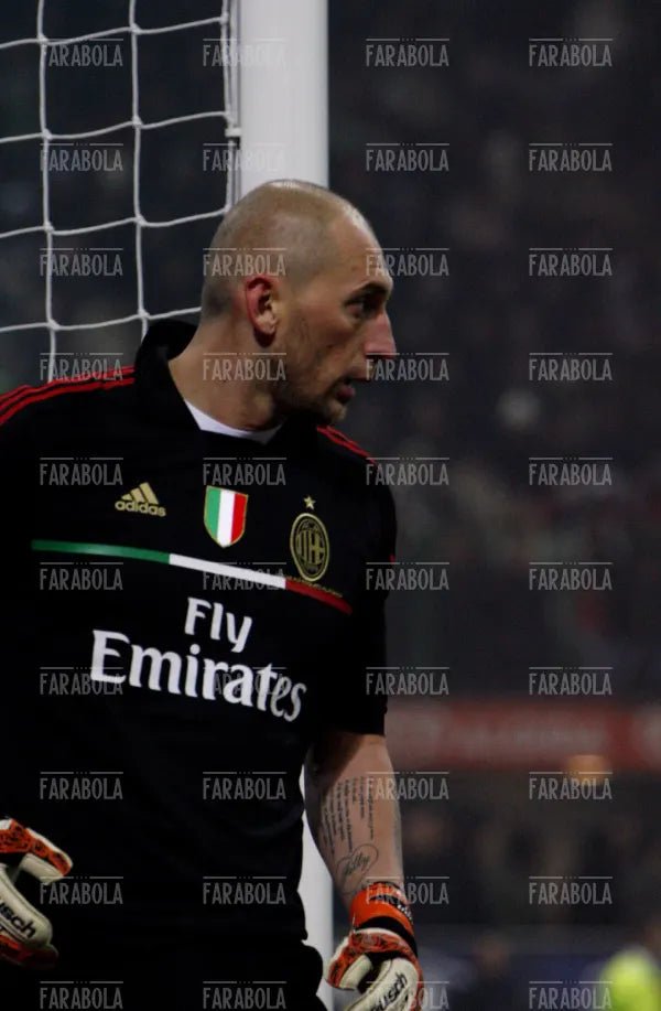 Christian Abbiati, Milan vs Inter, 2012 - Farabola Immagine digitale
