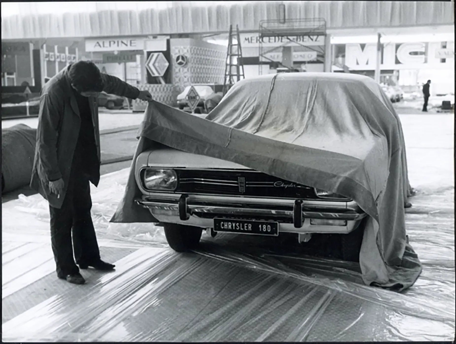 Chrysler 180 Salone Auto Parigi 1970 Ft 36478 - Stampa 24x18 cm - Farabola Stampa ai sali d'argento