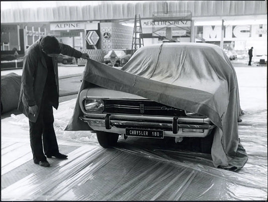 Chrysler 180 Salone Auto Parigi 1970 Ft 36478 - Stampa 24x18 cm - Farabola Stampa ai sali d'argento