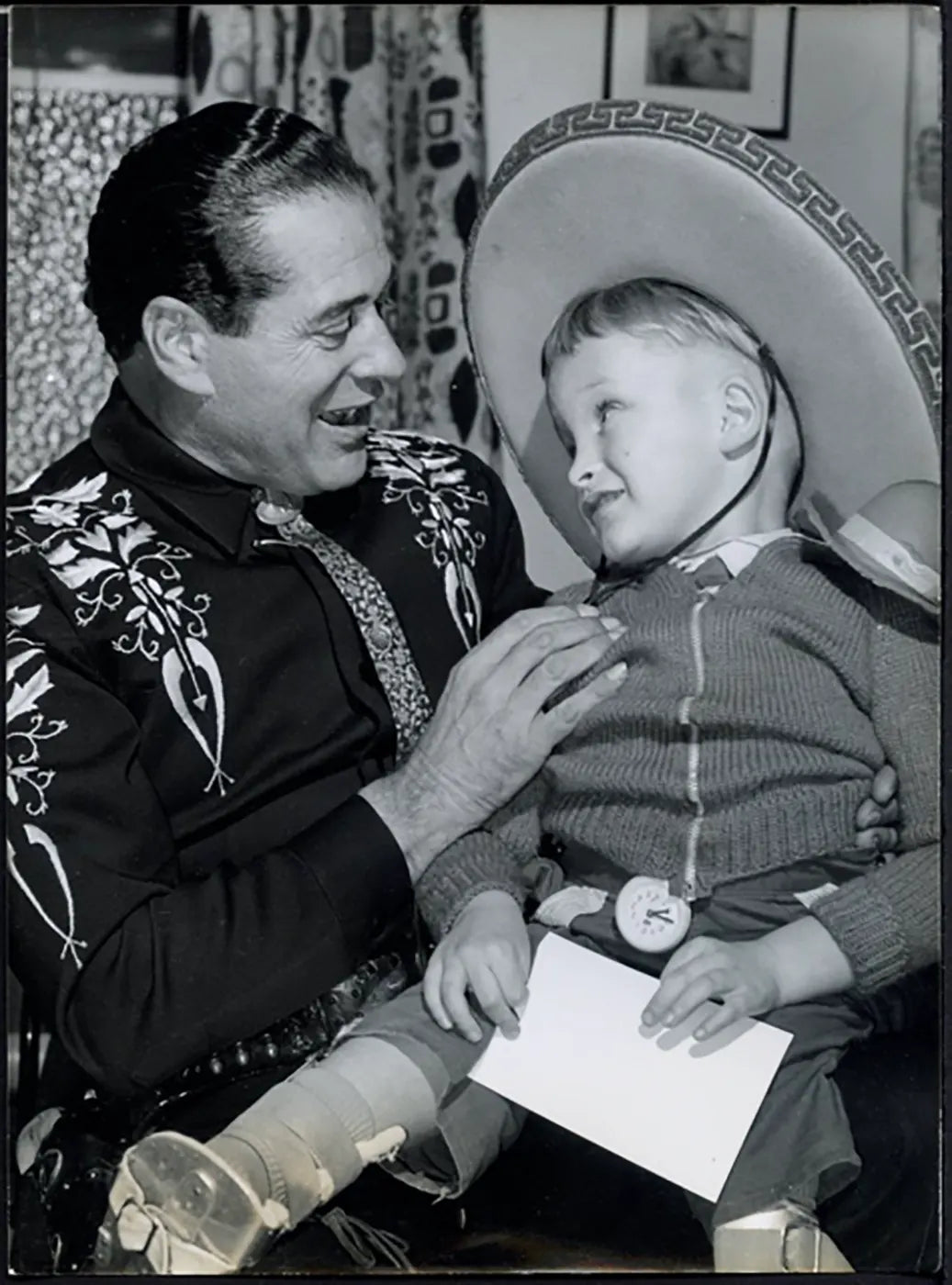 Cisco Kid (Duncan Renaldo) 1958 Ft 36823 - Stampa 20x15 cm - Farabola Stampa ai sali d'argento