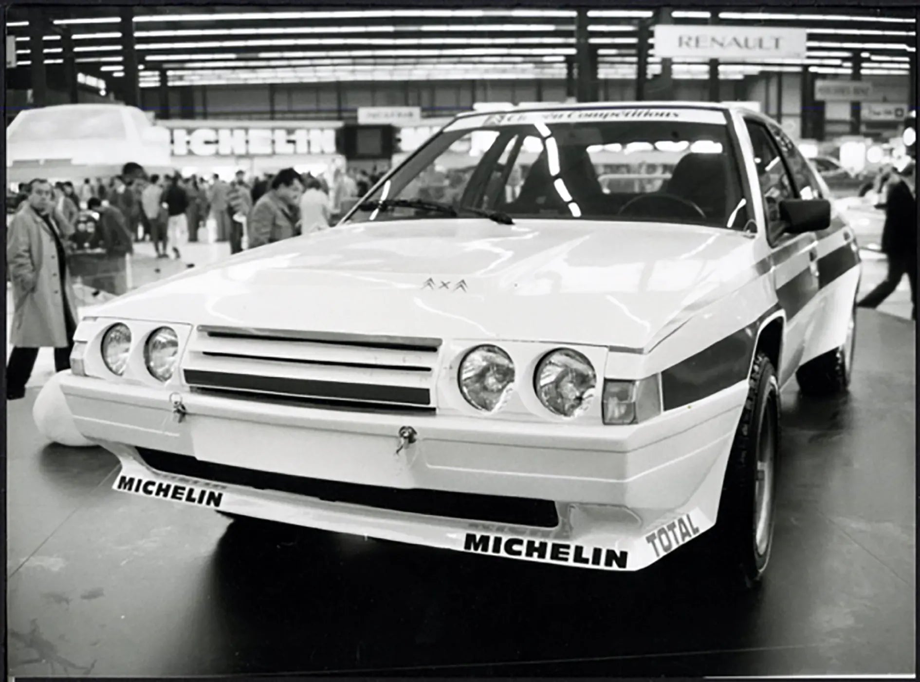 Citroën BX 19 Salone Auto Parigi 1984 Ft 37170 - Stampa 24x18 cm - Farabola Stampa ai sali d'argento