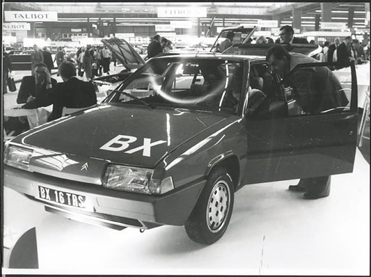 Citroën BX Salone Auto Parigi 1982 Ft 37025 - Stampa 24x18 cm - Farabola Stampa ai sali d'argento