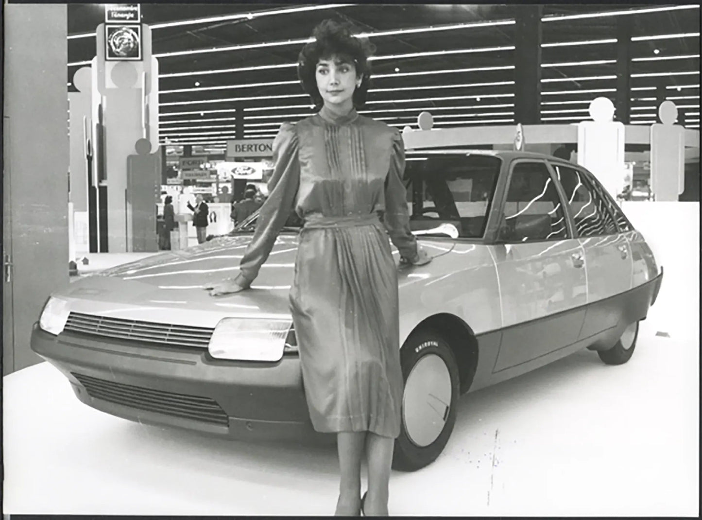 Citroën Eve Salone Auto Parigi 1980 Ft 37012 - Stampa 24x18 cm - Farabola Stampa ai sali d'argento