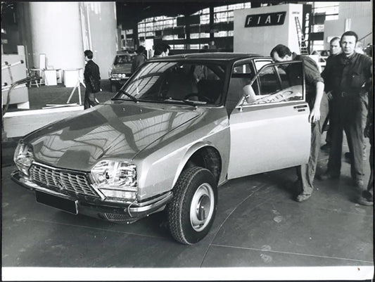 Citroën GS Birotor Salone Auto Paris 1973 Ft 36663 - Stampa 24x18 cm - Farabola Stampa ai sali d'argento