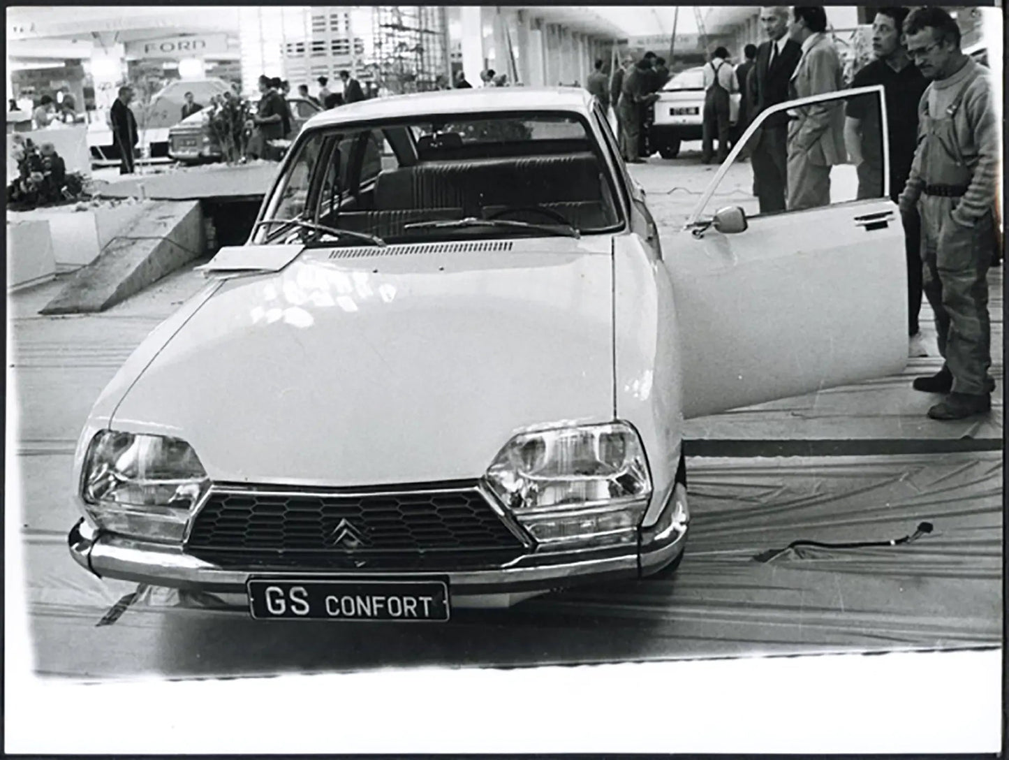Citroën GS Salone Auto Parigi 1970 Ft 36470 - Stampa 24x18 cm - Farabola Stampa ai sali d'argento