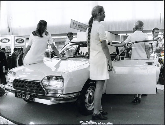 Citroën GS Salone Auto Parigi 1970 Ft 36471 - Stampa 24x18 cm - Farabola Stampa ai sali d'argento