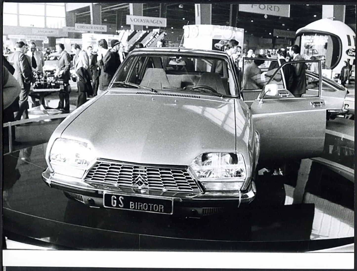 Citroën GS Salone Auto Parigi 1973 Ft 36526 - Stampa 24x18 cm - Farabola Stampa ai sali d'argento