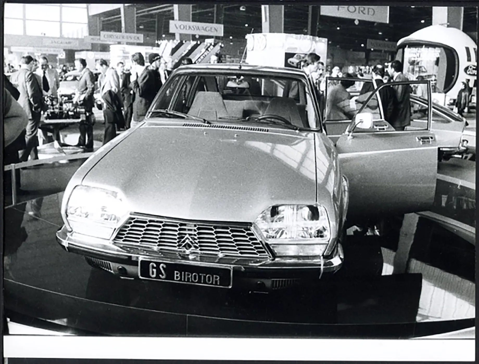 Citroën GS Salone Auto Parigi 1973 Ft 36526 - Stampa 24x18 cm - Farabola Stampa ai sali d'argento