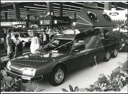 Citroën GTI Penthouse Salone Auto Parigi 1980 Ft 37008 - Stampa 24x18 cm - Farabola Stampa ai sali d'argento