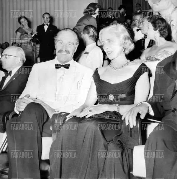 Clare Boothe Luce, Festival di Venezia, 1955 - Farabola Immagine digitale