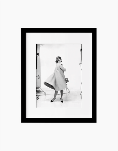 Claudia Cardinale, 1964 — stampa fine art con cornice nera