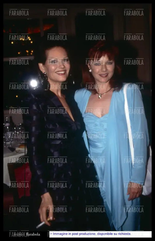 Claudia Cardinale e Agostina Belli, Festival di Cannes, 1993 - Farabola Immagine digitale