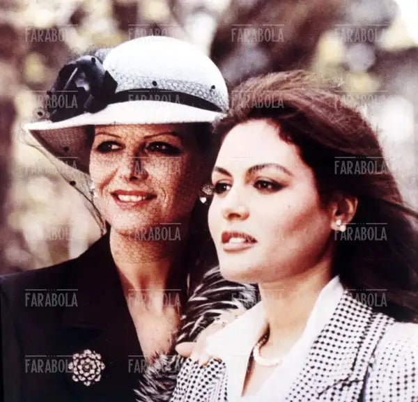 Claudia Cardinale e Latou Chardons nel film Enrico IV, 1984 - Farabola Immagine digitale