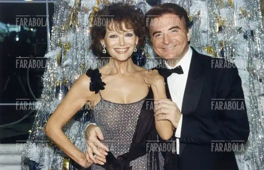 Claudia Cardinale e Paolo Limiti, Milano, 2000 - Farabola Immagine digitale