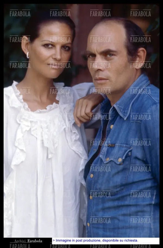 Claudia Cardinale e Pasquale Squitieri, anni 70 - Farabola Immagine digitale