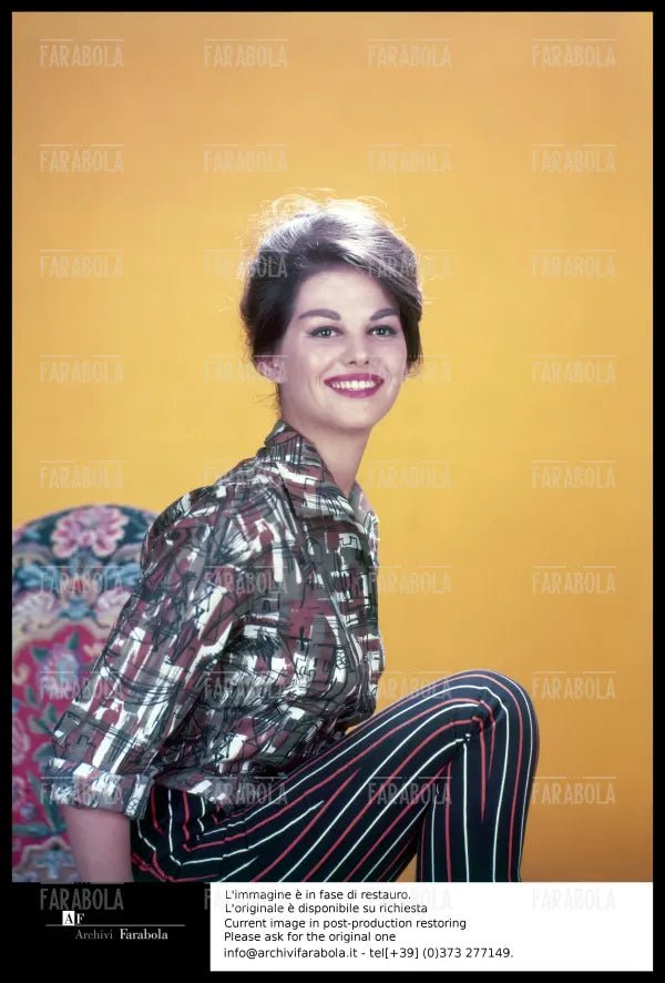 Claudia Cardinale, Milano, 1959 - Farabola Immagine digitale