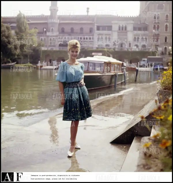 Claudia Mori, Festival di Venezia, 1960 - Farabola Immagine digitale