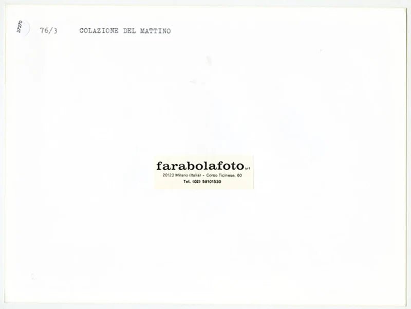 Colazione settecentesca Ft 37270 - Stampa 24x18 cm - Farabola Stampa ai sali d'argento
