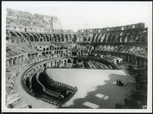 Colosseo Roma anni 60 Ft 4098 - Stampa 24x18 cm - Farabola Stampa ai sali d'argento (anni 90)