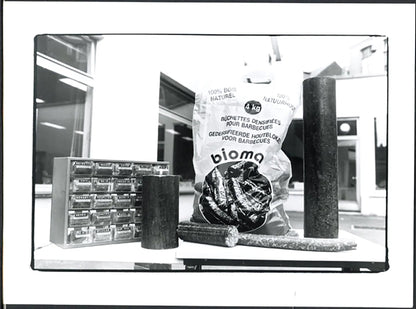 Combustibile a biomasse anni 90 Ft 5658 - Stampa 24x18 cm - Farabola Stampa ai sali d'argento