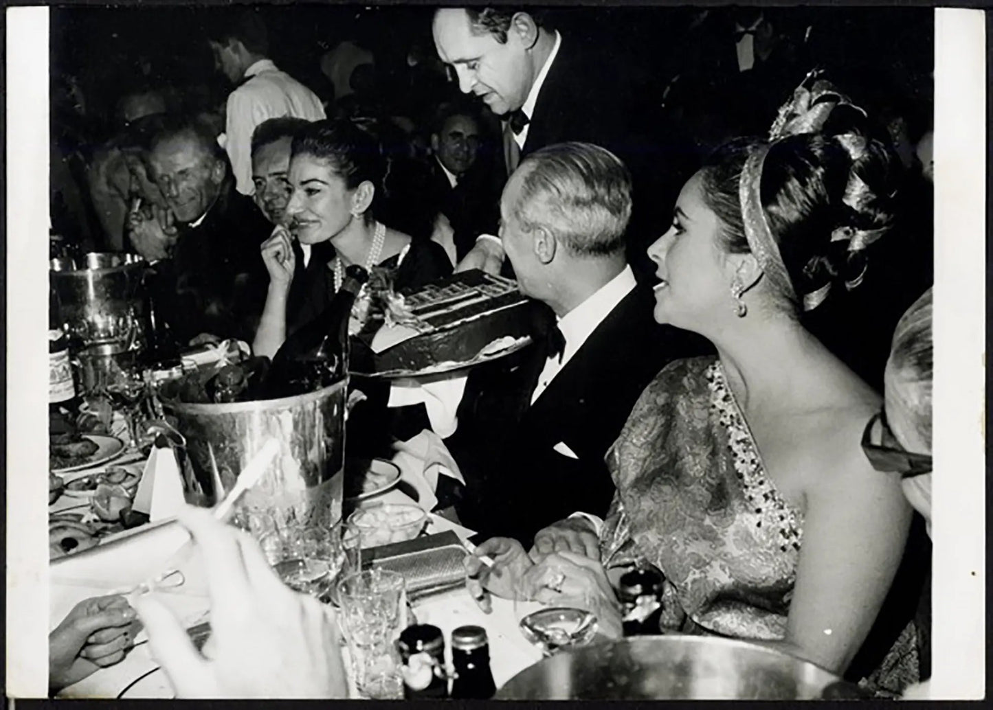 Compleanno di Maria Callas 1964 Ft 37452 - Stampa 18x13 cm - Farabola Stampa ai sali d'argento