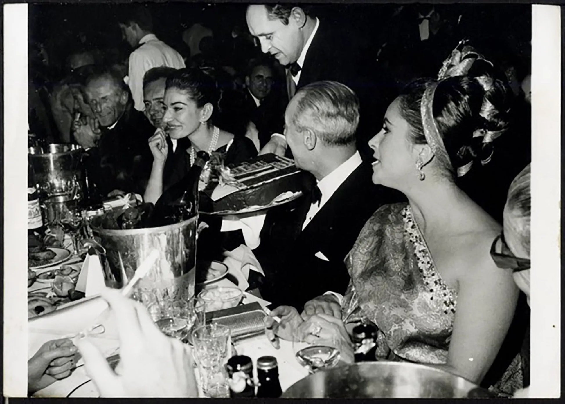 Compleanno di Maria Callas 1964 Ft 37452 - Stampa 18x13 cm - Farabola Stampa ai sali d'argento