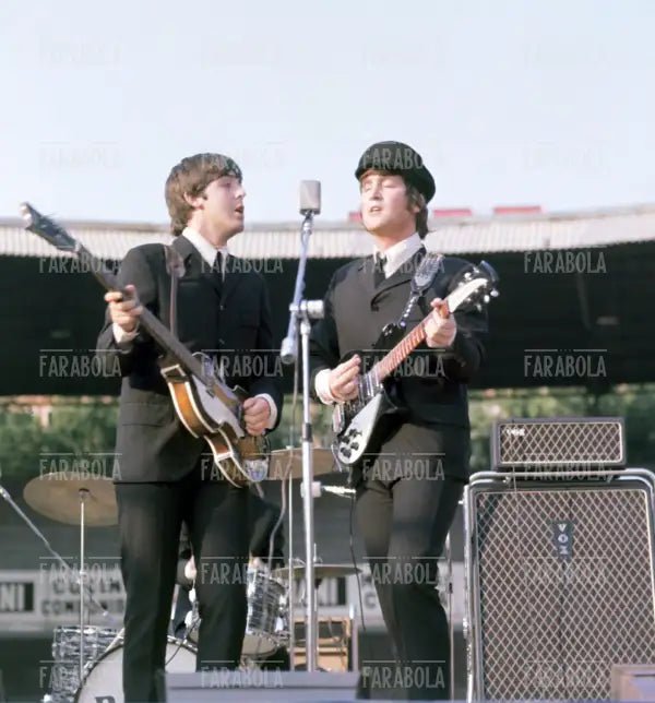 Concerto dei Beatles, Prove, Milano, 1965 - Farabola Immagine digitale