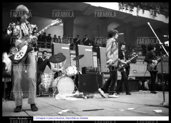 Concerto dei Rolling Stones, Milano, 1967 - Farabola Immagine digitale