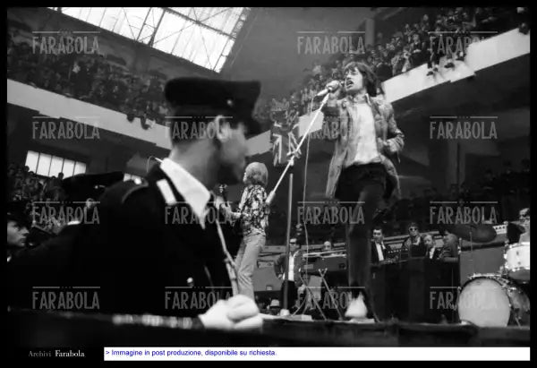 Concerto dei Rolling Stones, Milano, 1967 - Farabola Immagine digitale