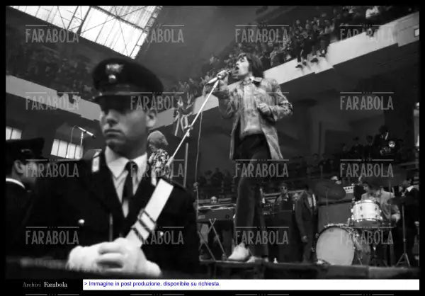 Concerto dei Rolling Stones, Milano, 1967 - Farabola Immagine digitale