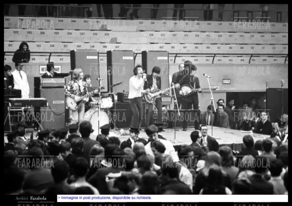 Concerto dei Rolling Stones, Milano, 1967 - Farabola Immagine digitale
