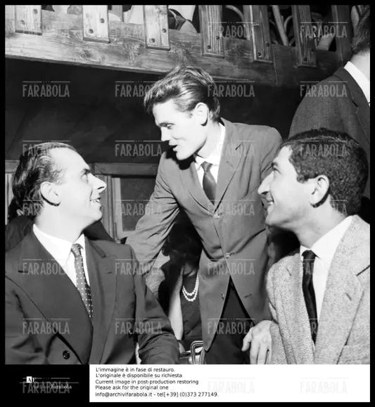 Concerto di Chet Baker al Santa Tecla, Milano, 1959 - Farabola Immagine digitale