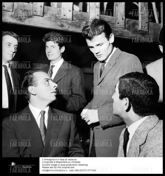 Concerto di Chet Baker al Santa Tecla, Milano, 1959 - Farabola Immagine digitale