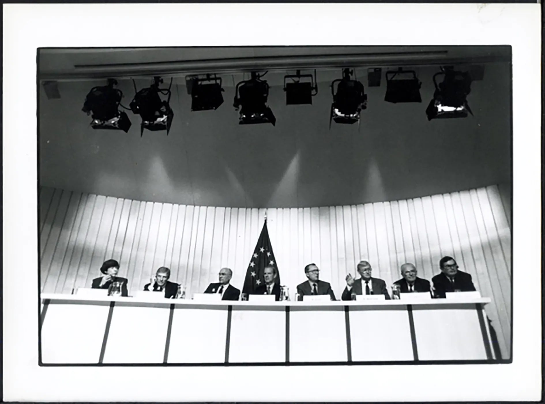 Conferenza Cee - Usa sul lavoro 1990 Ft 37177 - Stampa 24x18 cm - Farabola Stampa ai sali d'argento