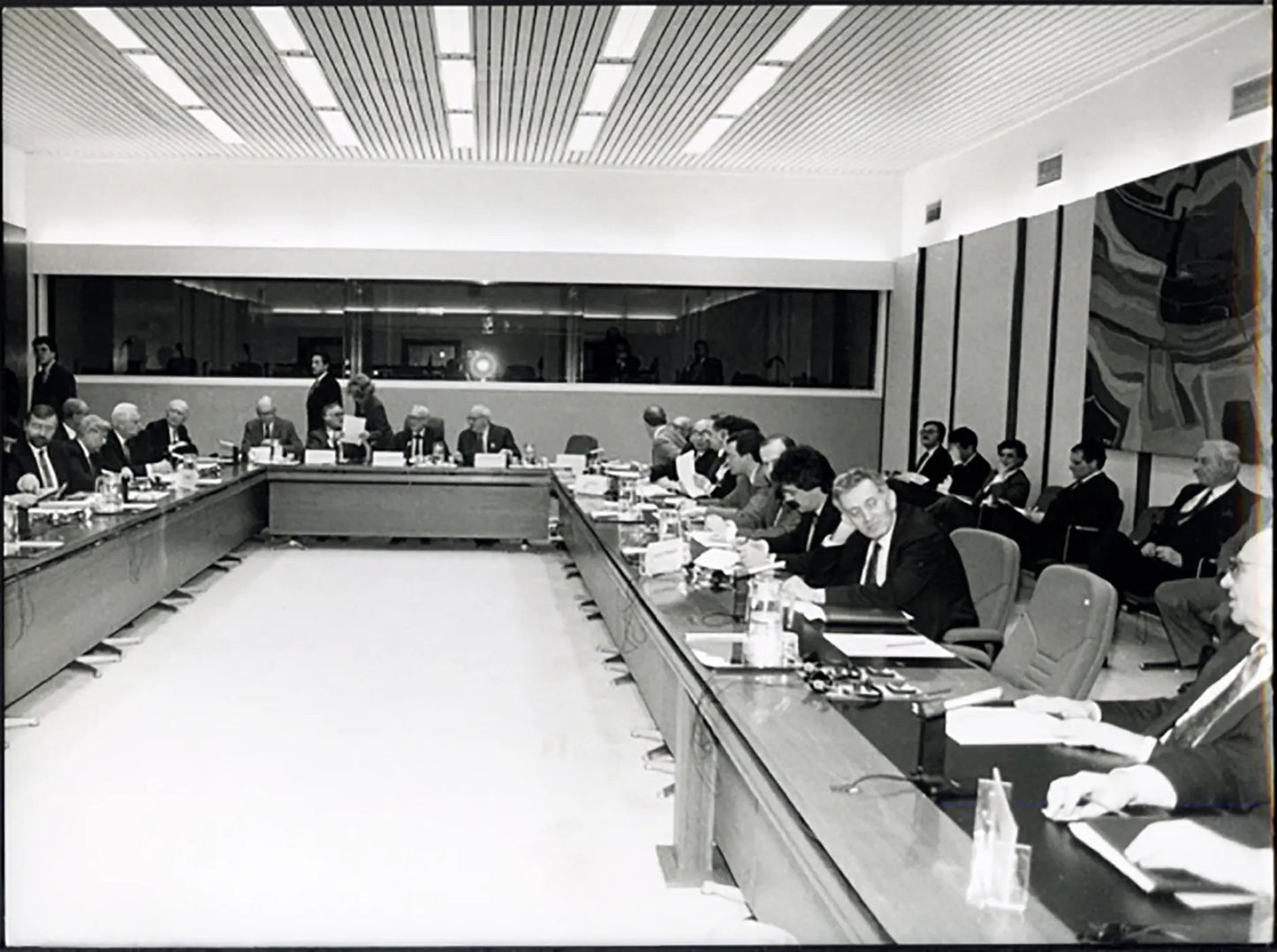 Conferenza per la Jugoslavia 1992 Ft 37182 - Stampa 24x18 cm - Farabola Stampa ai sali d'argento