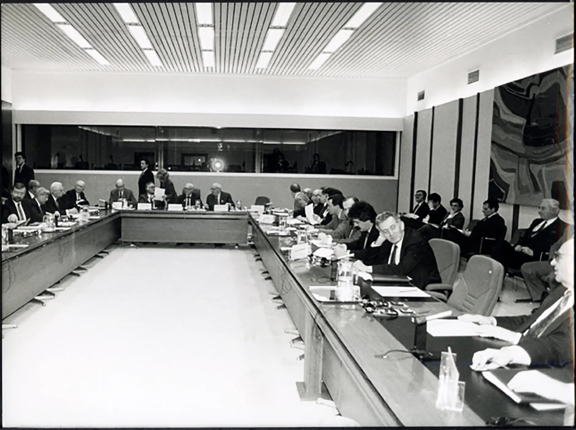 Conferenza per la Jugoslavia 1992 Ft 37182 - Stampa 24x18 cm - Farabola Stampa ai sali d'argento