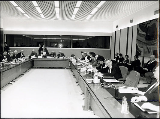 Conferenza per la Jugoslavia 1992 Ft 37182 - Stampa 24x18 cm - Farabola Stampa ai sali d'argento