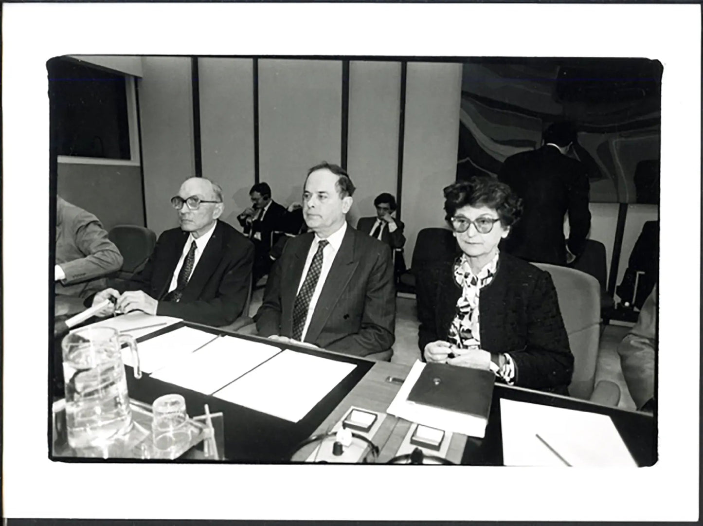 Conferenza per la Jugoslavia 1992 Ft 5647 - Stampa 24x18 cm - Farabola Stampa ai sali d'argento