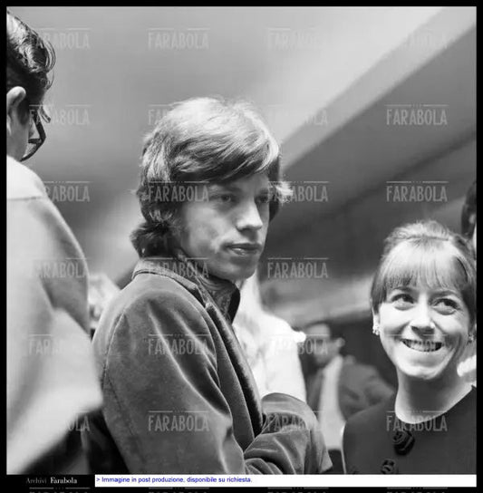Conferenza stampa dei Rolling Stones, Milano, 1967 - Farabola Immagine digitale