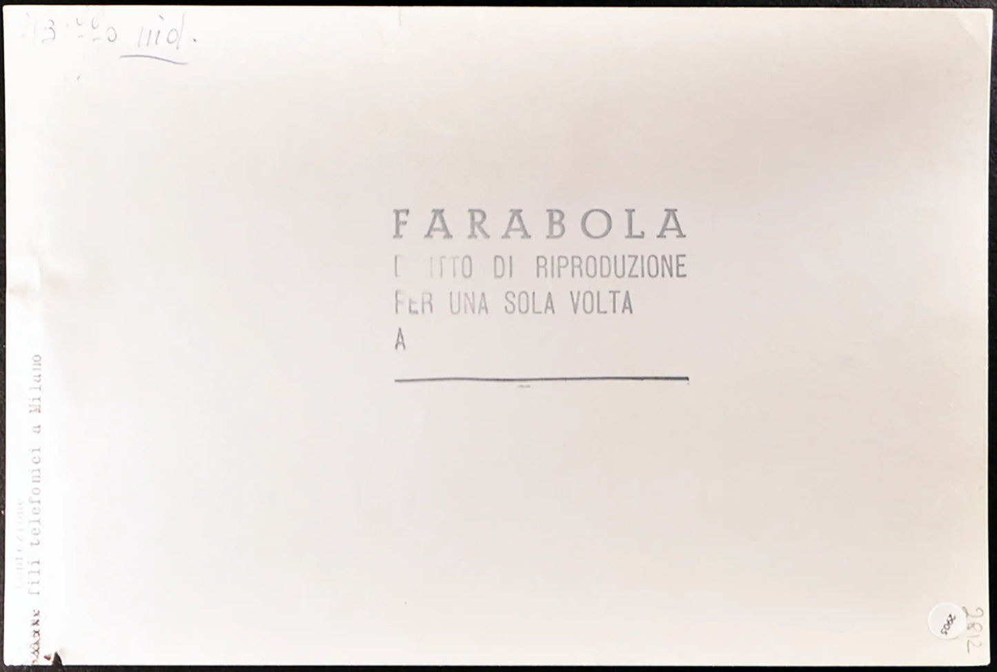 Confezione fili telefonici anni 50 Ft 2905 - Stampa 21x27 cm - Farabola Stampa ai sali d'argento
