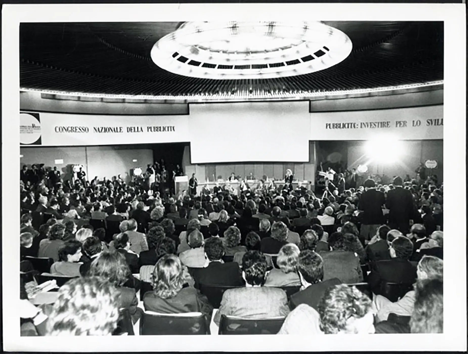 Congresso della Pubblicità anni 80 Ft 37806 - Stampa 24x18 cm - Farabola Stampa ai sali d'argento